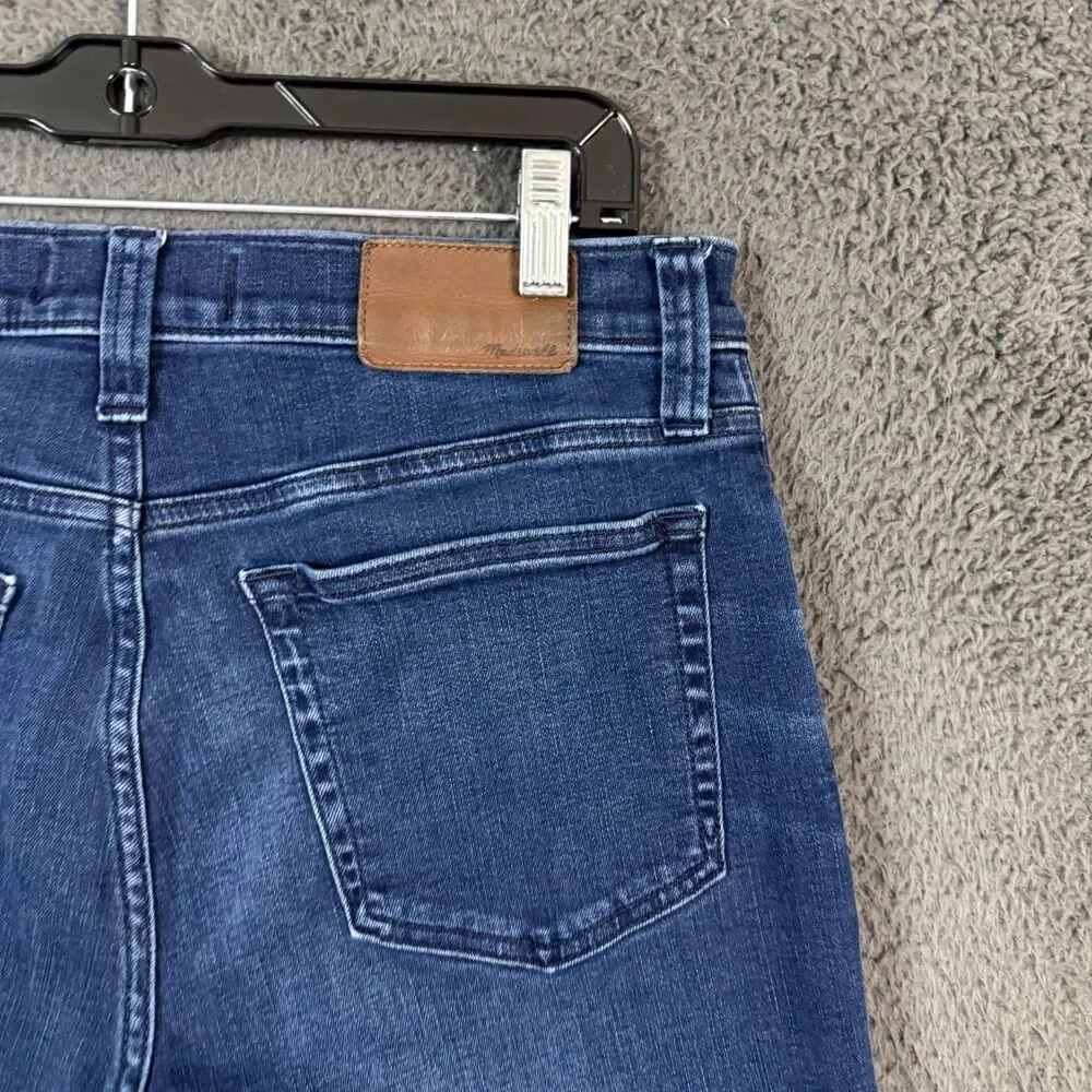 Madewell Jeans Mens 32x32 Blue Slim Fit Stretch Dark Wash Denim Pants Casual